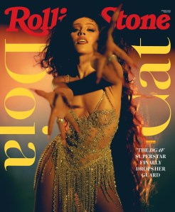 Cover image of Doja Cat photographed by Kanya Iwana for Rolling Stone.