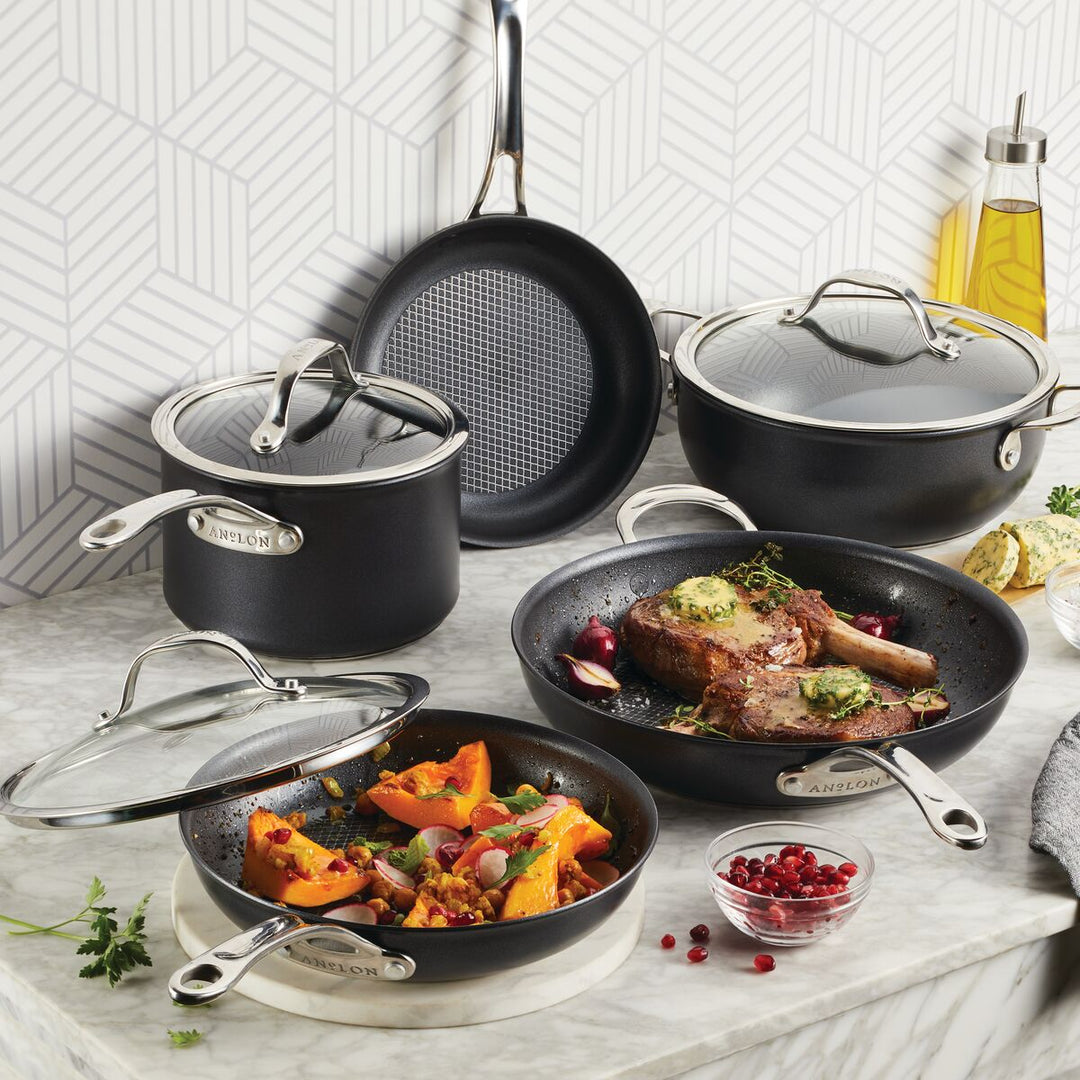 8-Piece Hybrid Nonstick Cookware Set